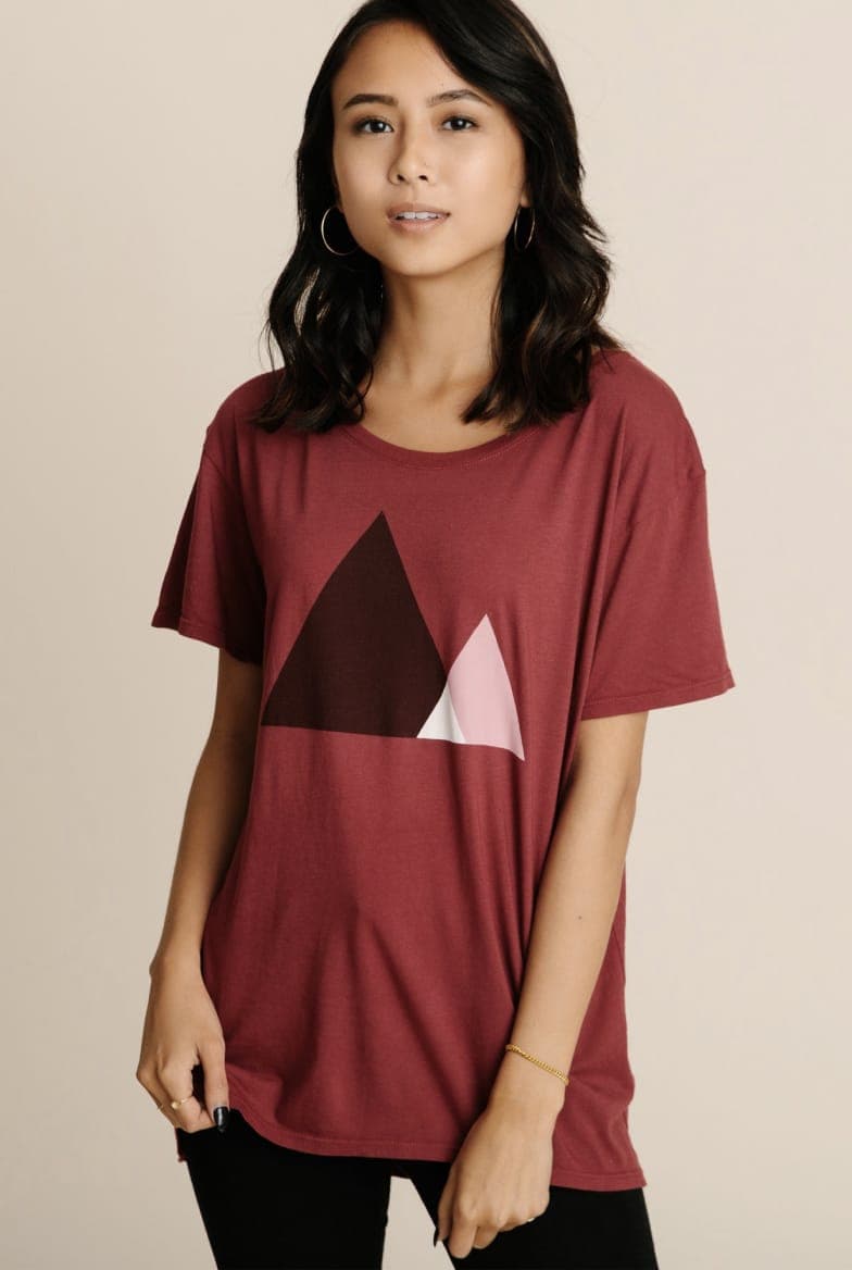 Mountains Artwork Tee